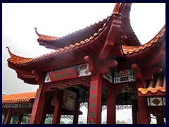 The Chinese pavilion at Lizhi Park.